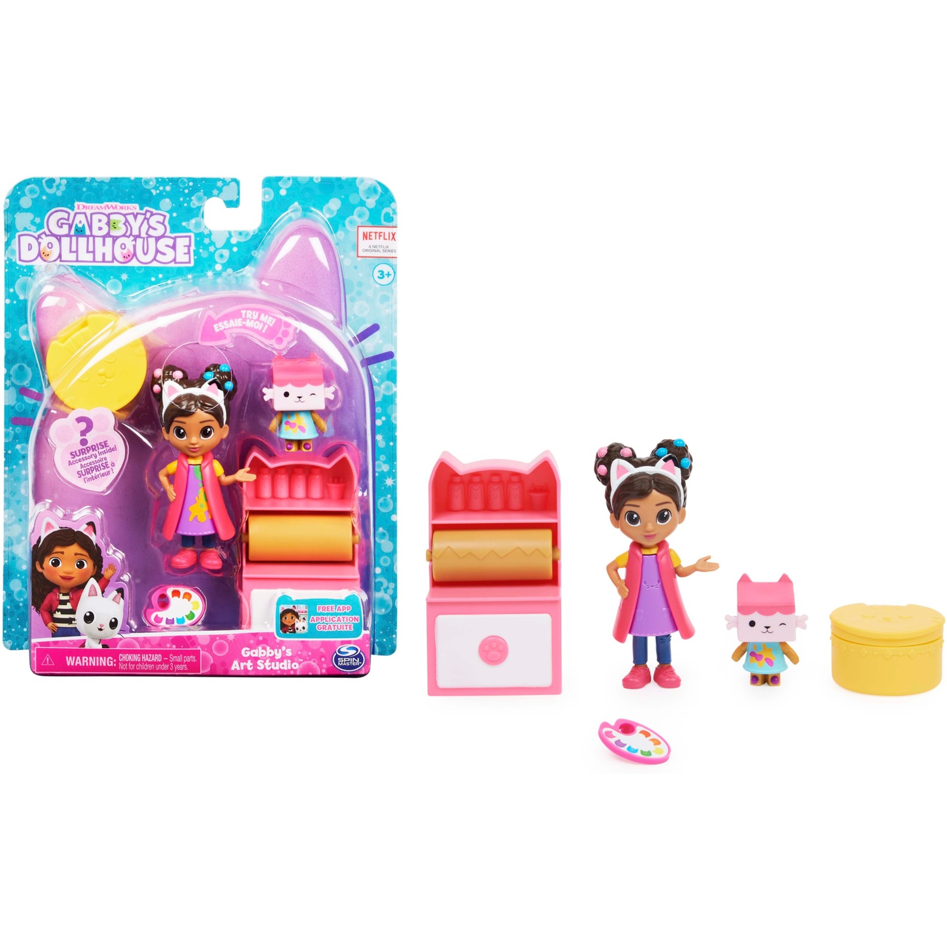 Gabby''s Dollhouse Bastelset mit Gabby und Baby Box, Spielfigur von Spin Master