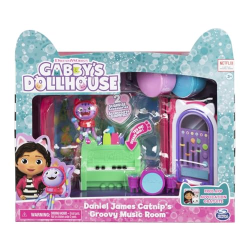 Gabby's Dollhouse - Deluxe Room - Daniel James catnip Goovy music Room von Spin Master