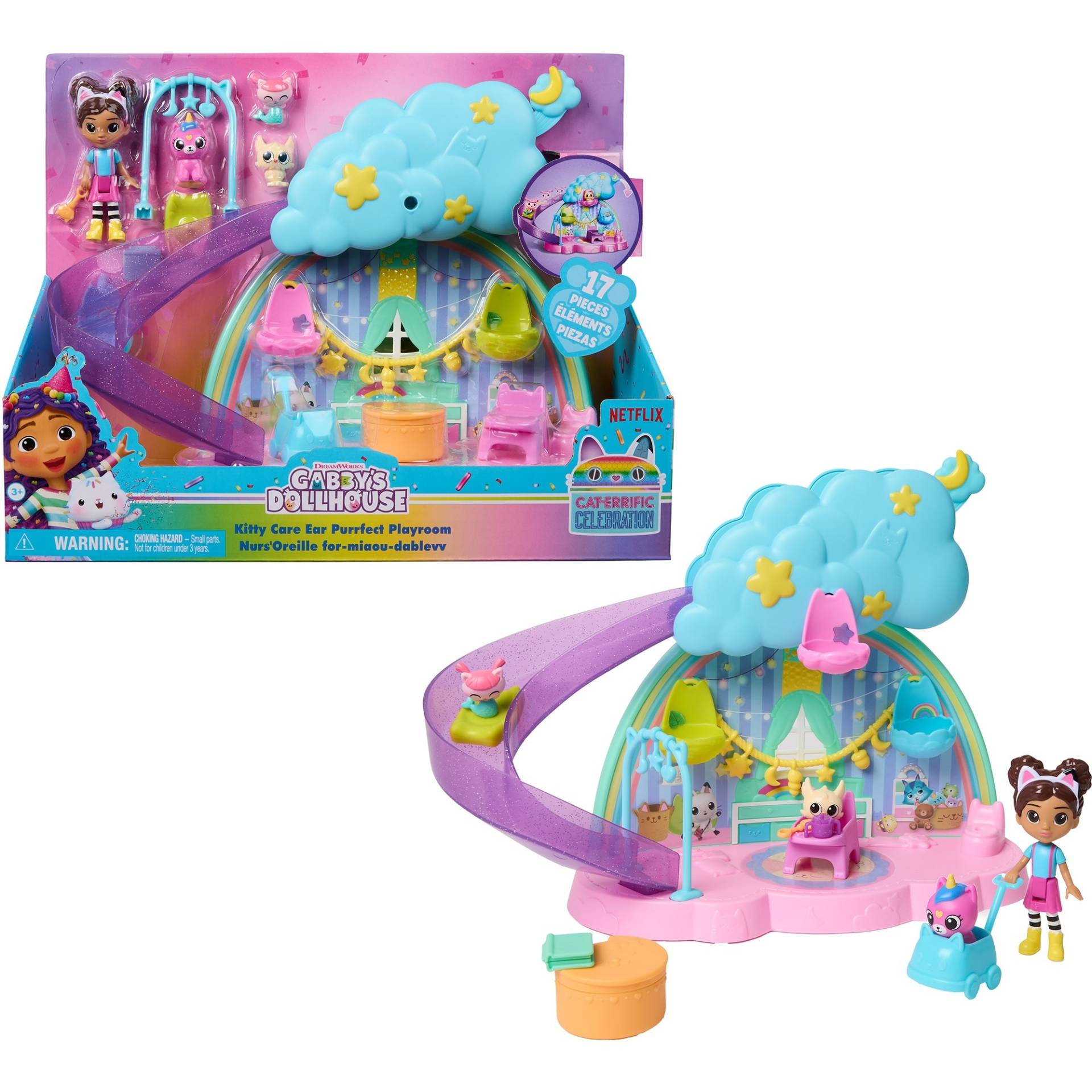 Gabby''s Dollhouse - Kitty Care Spielset, Spielfigur Gabby''s Dollhouse - Kitty Care Spielset, Spielfigur von Spin Master