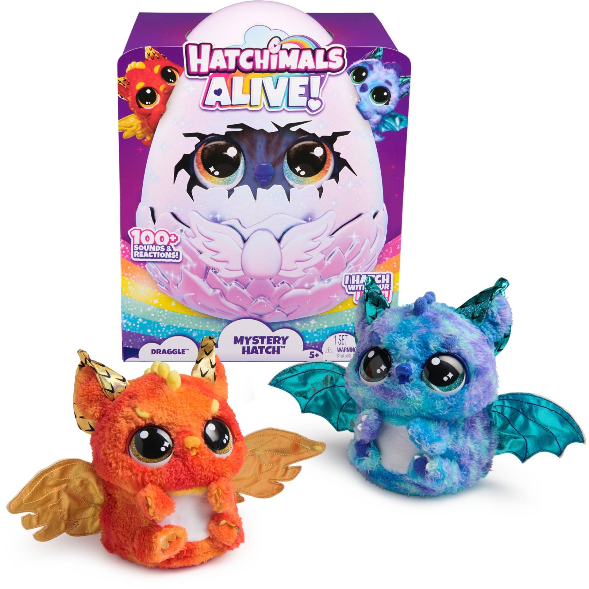 Hatchimals Alive Mystery Ei Draggle, Spielfigur Hatchimals Alive Mystery Ei Draggle, Spielfigur von Spin Master