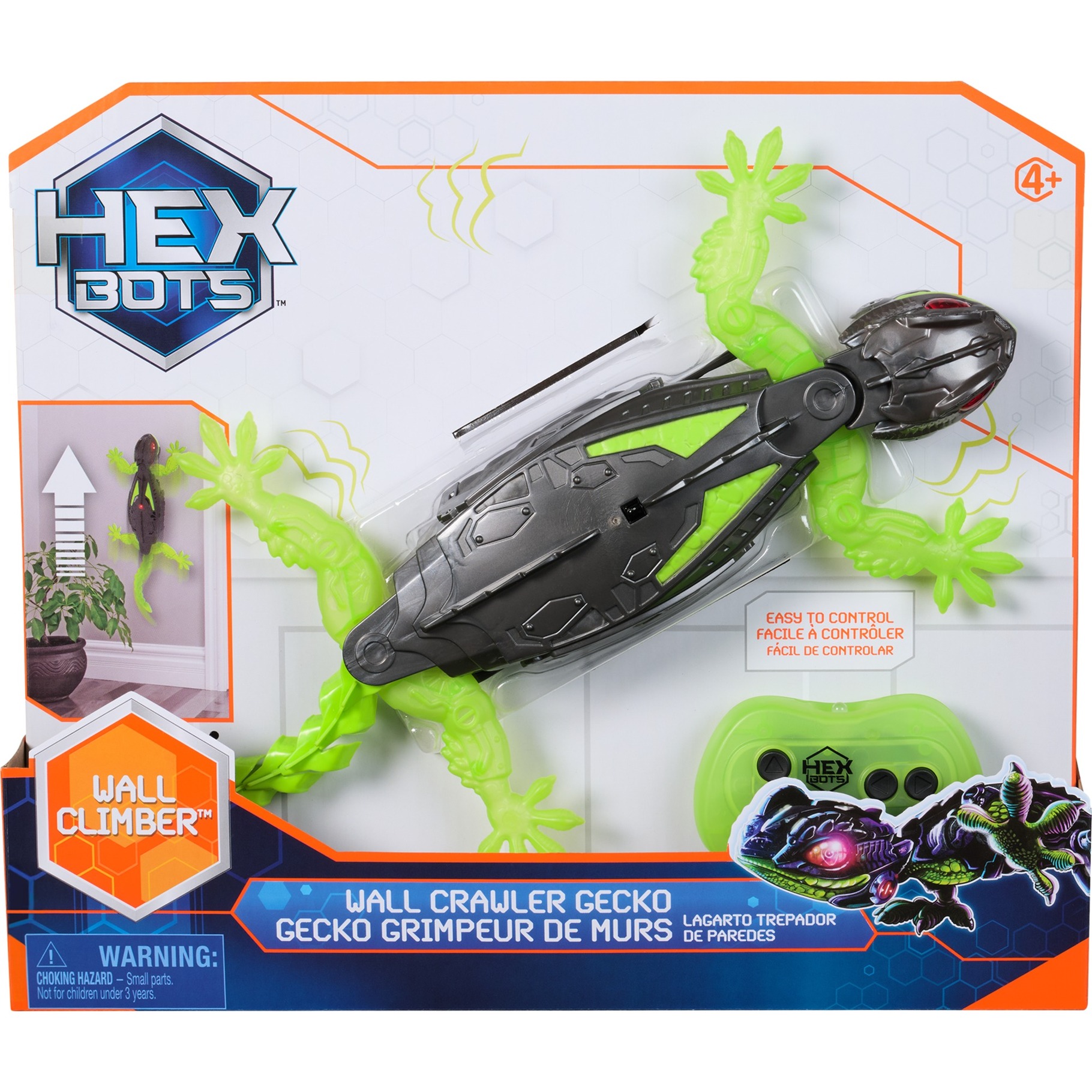Hex Bots - Wall Crawler Gecko, Spielfigur Hex Bots - Wall Crawler Gecko, Spielfigur von Spin Master