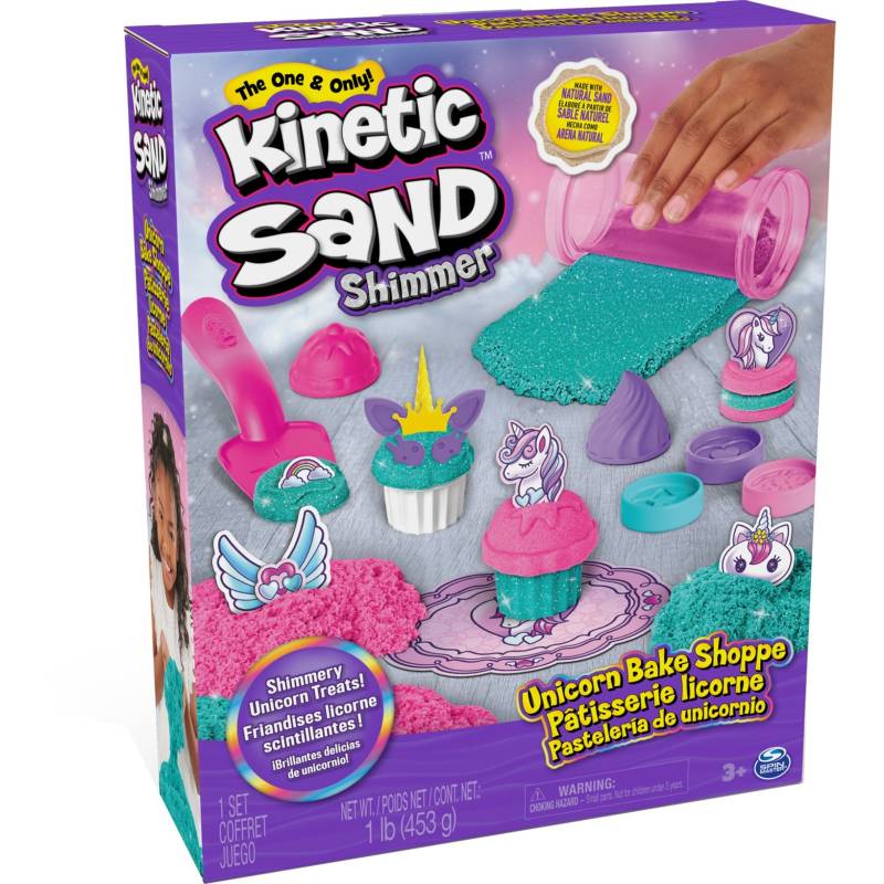Kinetic Sand - Einhorn Back Set, Spielsand von Spin Master