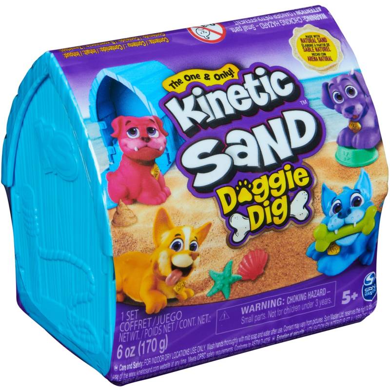Kinetic Sand - Hunde Häuschen, Spielsand von Spin Master
