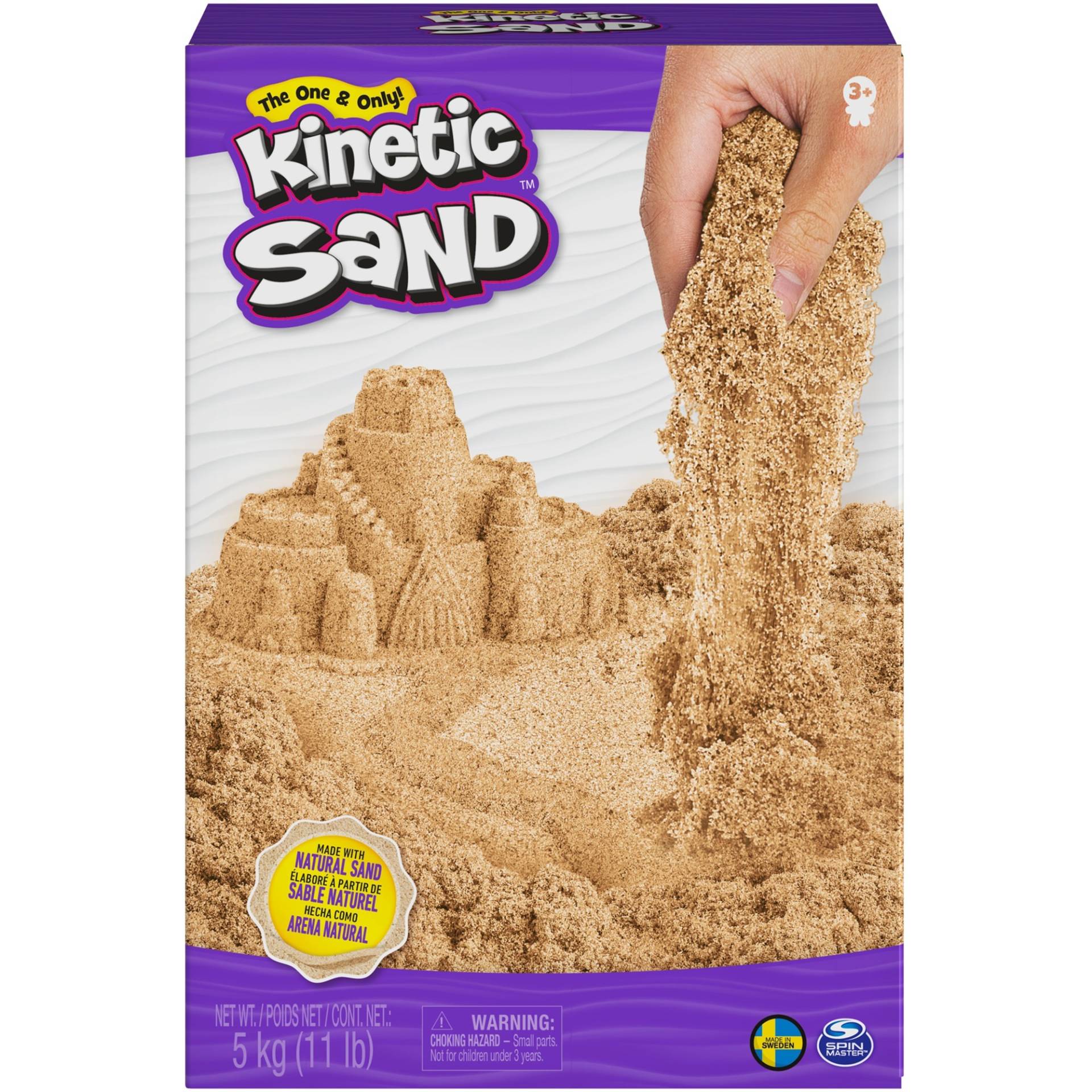 Kinetic Sand - Naturbraun, Spielsand Kinetic Sand - Naturbraun, Spielsand von Spin Master