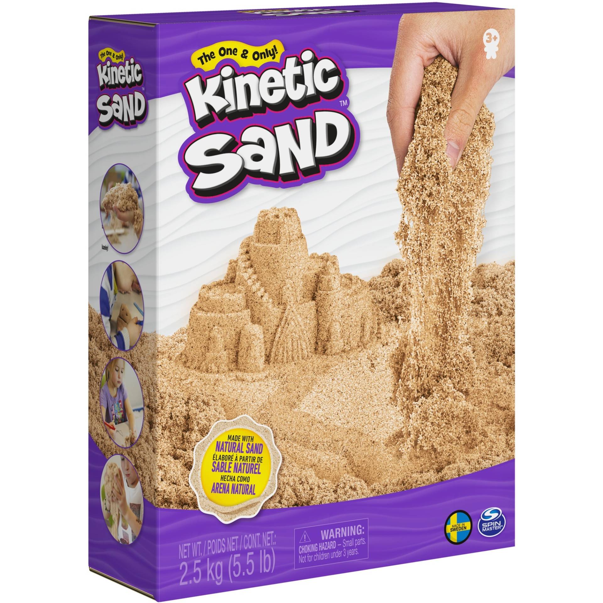 Kinetic Sand - Naturbraun, Spielsand von Spin Master