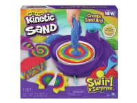 Kinetic Sand Swirl ''n Surprise Set, Kinetischer Sand für Kinder, 3 Jahr(e), Mehrfarbig von Spin Master