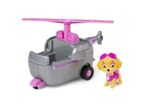 PAW Patrol Helikopter-Fahrzeug mit Skye-Figur (Basic Vehicle/Basis Fahrzeug), Helikopter, PAW Patrol, 3 Jahr(e), Grau, Pink von Spin Master