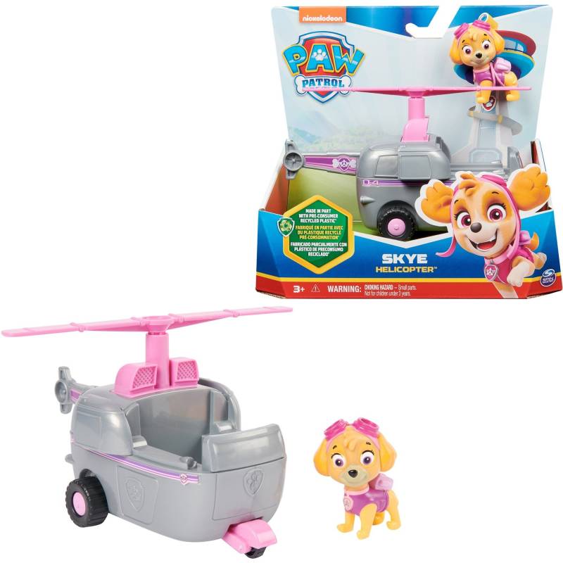 Paw Patrol - Helikopter mit Skye-Figur, Spielfahrzeug von Spin Master