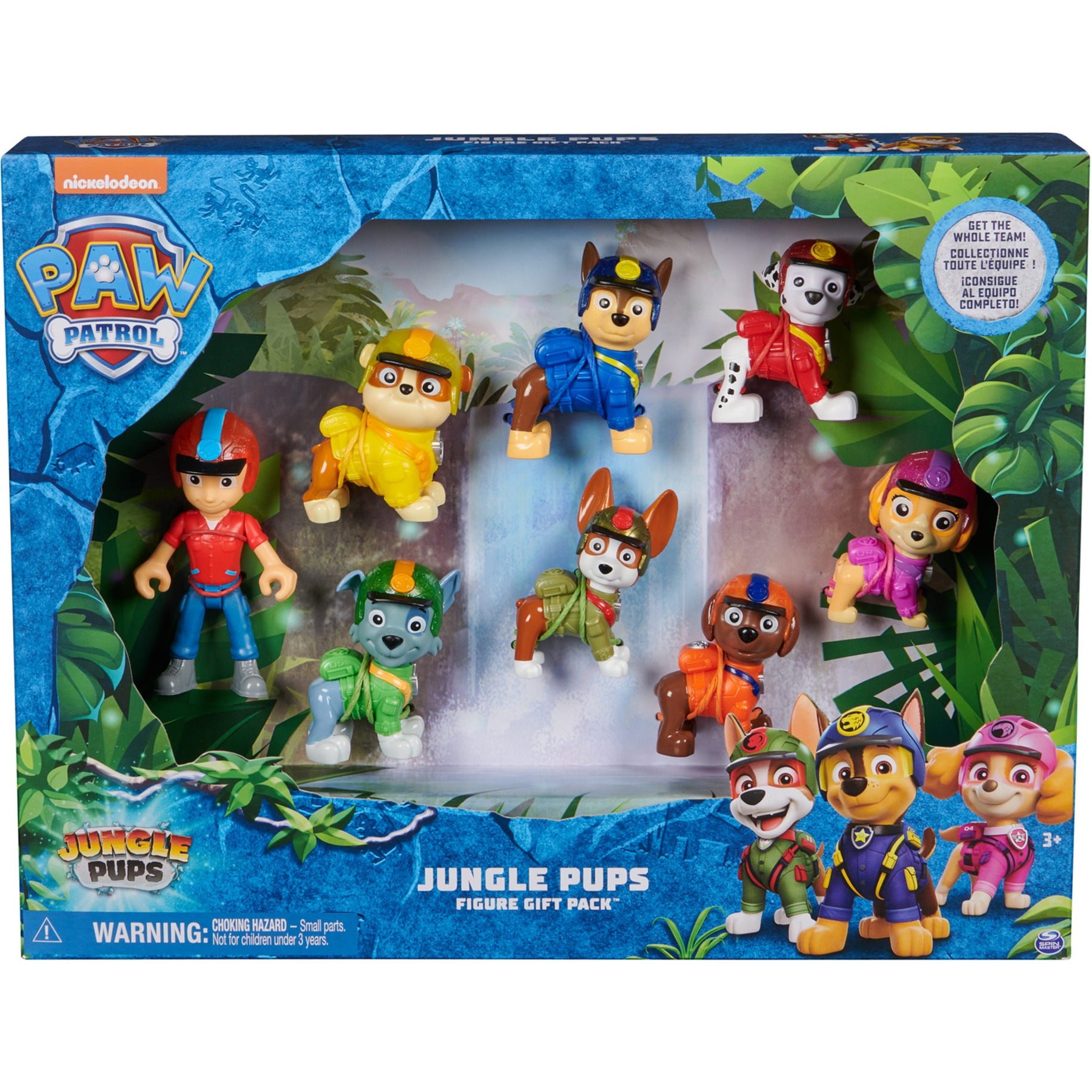Paw Patrol Jungle Pups - Spielfiguren-Geschenkset Paw Patrol Jungle Pups - Spielfiguren-Geschenkset von Spin Master