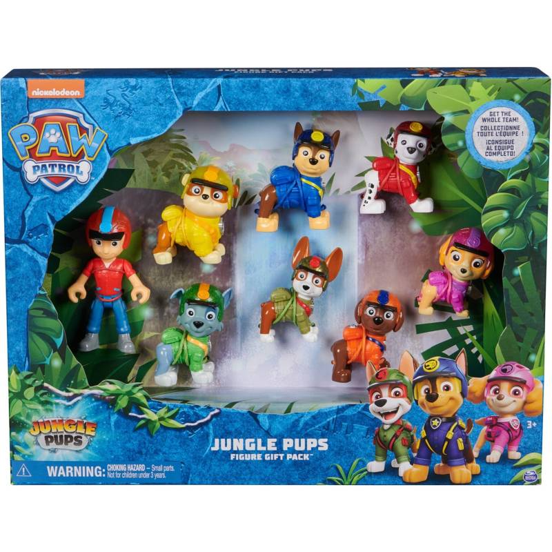 Paw Patrol Jungle Pups - Spielfiguren-Geschenkset von Spin Master