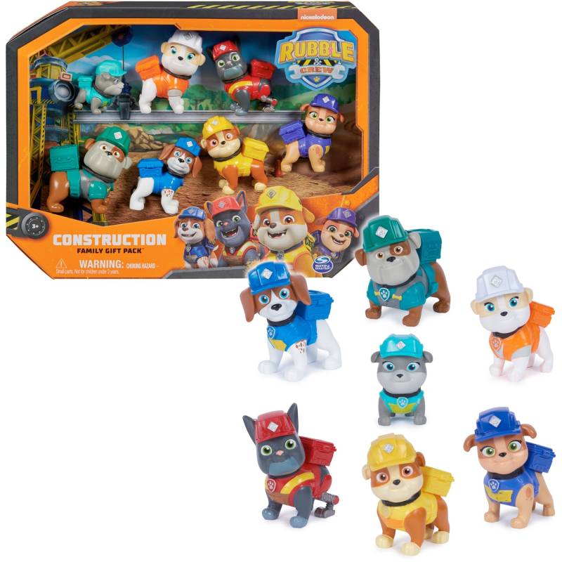 Rubble & Crew - Spielfiguren-Geschenkset mit 7 Hundefiguren von Spin Master