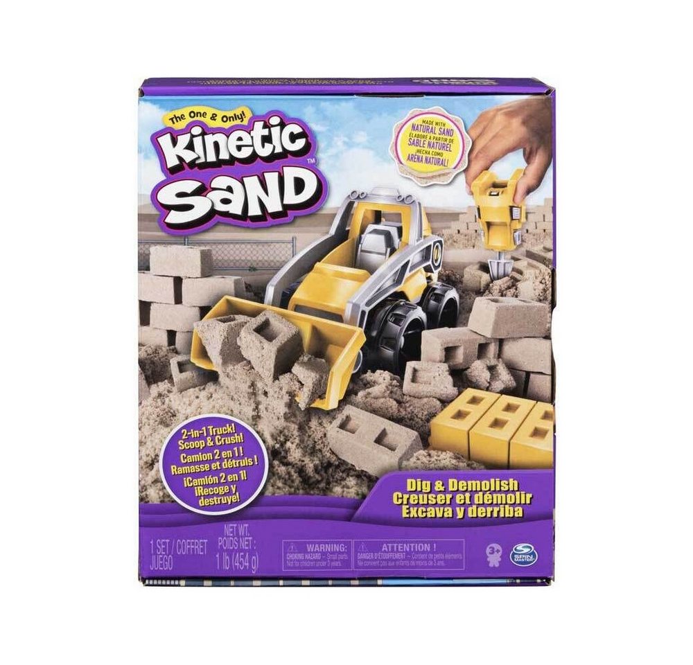 Spin Master Spin Master Kinetic Sand Baustellen Set - Spielsand MP3-Player Spin Master Spin Master Kinetic Sand Baustellen Set - Spielsand MP3-Player von Spin Master
