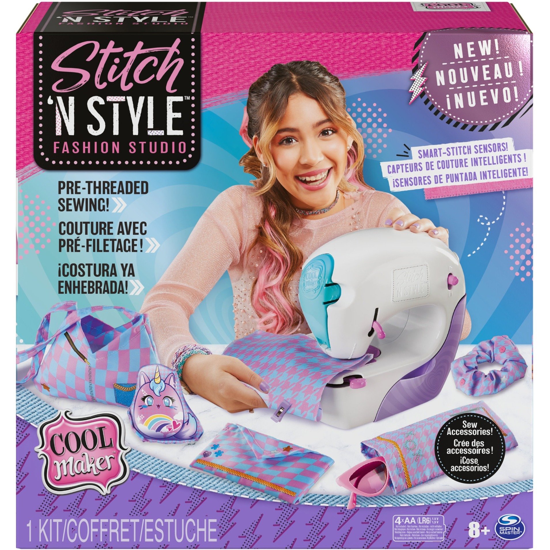 Stitch n Style Nähmaschine, Basteln von Spin Master