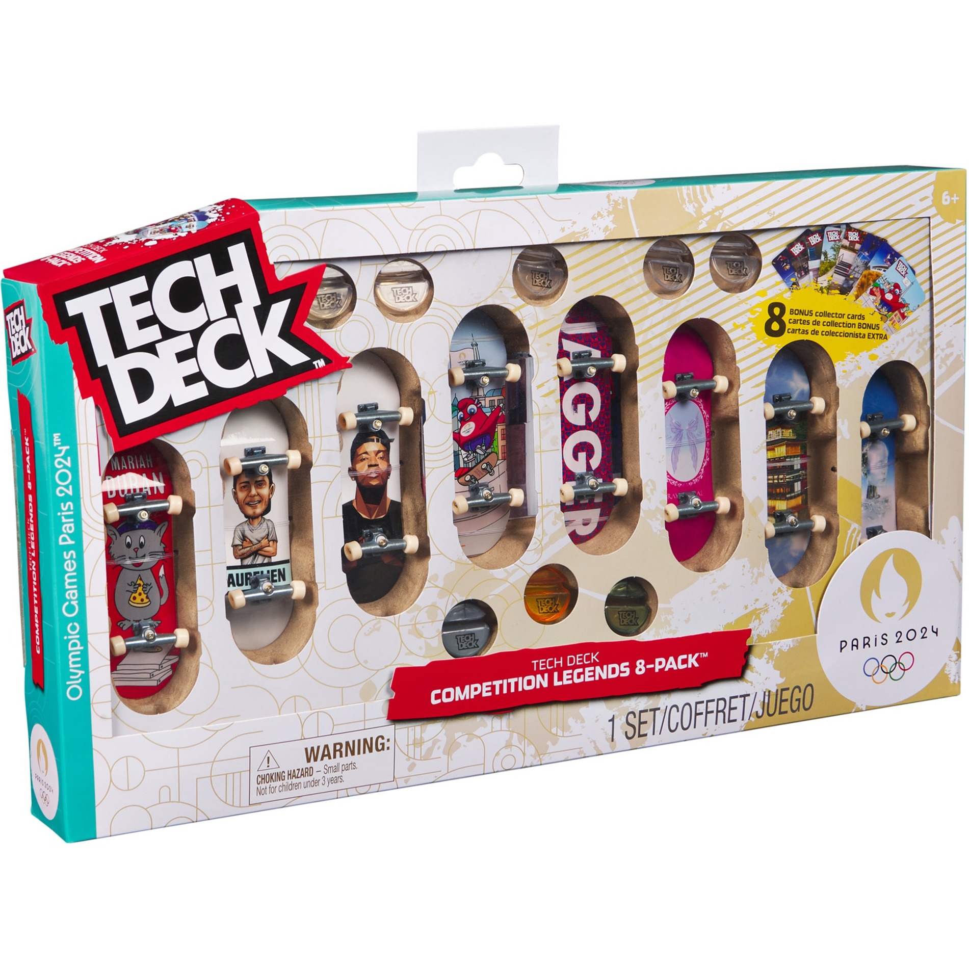 Tech Deck - Competition Legends Pack, Spielfahrzeug Tech Deck - Competition Legends Pack, Spielfahrzeug von Spin Master