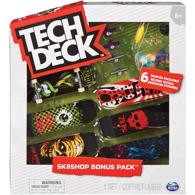 Tech Deck - Sk8te Shop Bonus Pack, Spielfahrzeug von Spin Master