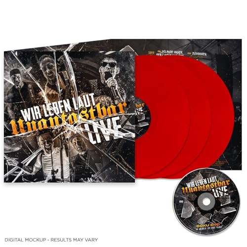 Wir Leben Laut - Live (3LP Gatefold Red + DVD) von Spinning Goblin (Tonpool)