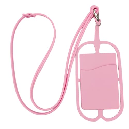 Phone Lanyard Strap Verstellbare Silikon Umhängeband Halskette Telefon Kompatibel mit Meisten Smartphones, Universal Handykette Phone Lanyard Verstellbar Anti-Diebstahl Phone Strap Rosa Phone Lanyard Strap Verstellbare Silikon Umhängeband Halskette Telefon Kompatibel mit Meisten Smartphones, Universal Handykette Phone Lanyard Verstellbar Anti-Diebstahl Phone Strap Rosa von SpirWoRchlan