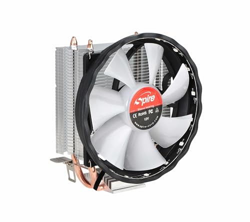 SPIRE Lüfter XERUS 200 Dual 6mm Heat-Pipe CPU Cooler (CG-BM-X200) Marke von Spire