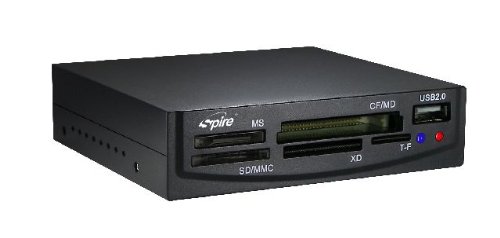 Spire Multi Frontpanel Cardreader Kartenleser 8,9cm (3,5") SP332CB von Spire