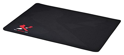 X2 Xpad Pro XXXL-Mauspad (schwarz, 600 mm, 1200 mm, 3 mm, Kautschuk, 1.5 kg) einfarbig von Spire