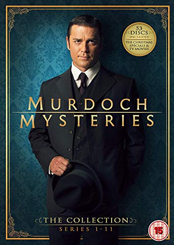 Murdoch Mysteries: The Collection - Series 1-11 Boxset (includes the Christmas Specials and TV Movies) (53 Discs) [DVD] von Spirit Entertainment Ltd