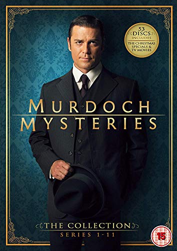Murdoch Mysteries: The Collection - Series 1-11 Boxset (includes the Christmas Specials and TV Movies) (53 Discs) [DVD] von Spirit Entertainment