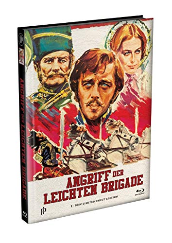 ANGRIFF DER LEICHTEN BRIGADE - 1-Disc wattiertes Mediabook Cover A [Blu-ray] Limited 166 Edition von Spirit Media / Inked Pictures