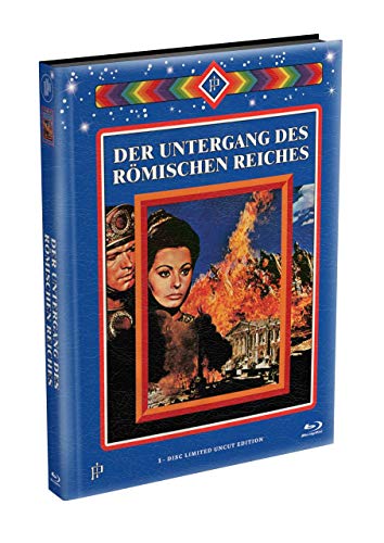 DER UNTERGANG DES RÖMISCHEN REICHES - wattiertes Mediabook Cover A [Blu-ray] Limited 128 Edition von Spirit Media / Inked Pictures
