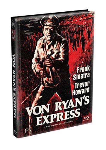 VON RYANS EXPRESS - Wattiertes Mediabook Cover A [Blu-ray] Limited 149 Edition von Spirit Media / Inked Pictures