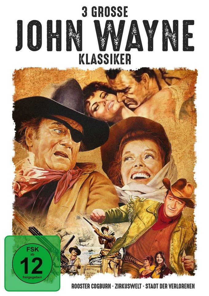 Spirit DVD 3 grosse John-Wayne-Klassiker Spirit DVD 3 grosse John-Wayne-Klassiker von Spirit