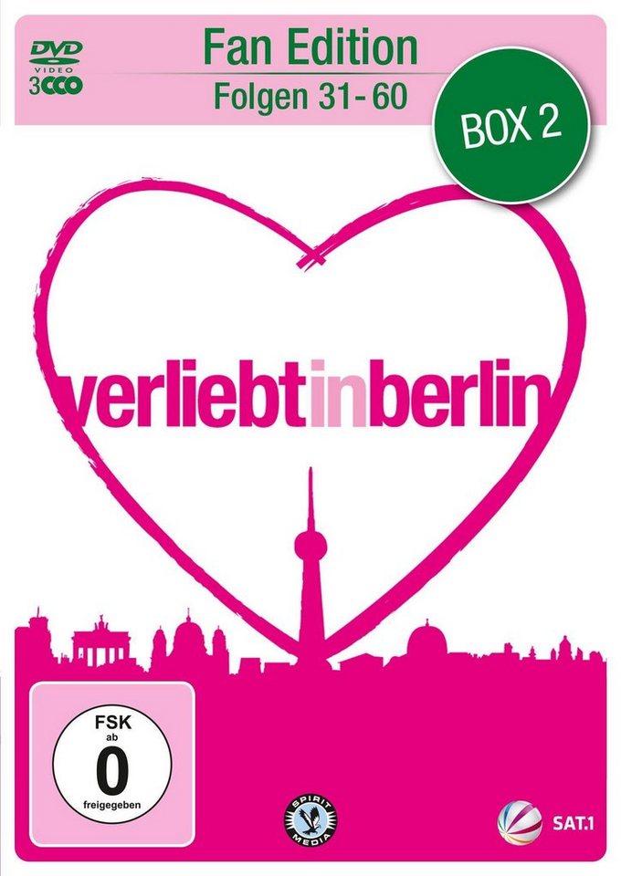 Spirit DVD Verliebt in Berlin Box 2 (Folgen 31-60) von Spirit