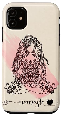 Hülle für iPhone 11 Namaste Mandala Hippie Yoga Frau Meditation Spirituelles Geschenk Hülle für iPhone 11 Namaste Mandala Hippie Yoga Frau Meditation Spirituelles Geschenk von Spirituality Meditation Designs
