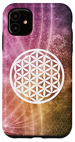 Lebensblume Flower Of Life Blume des Lebens Lebensblumen Hülle für iPhone 11 Lebensblume Flower Of Life Blume des Lebens Lebensblumen Hülle für iPhone 11 von Spirituelle Symbole & Heilige Geometrie