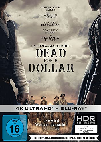 Dead for a Dollar LTD. - Limitiertes 4K 2-BD-Mediabook samt FSK-Umleger (4K Ultra HD) (+ Blu-ray) von Splendid Film/WVG