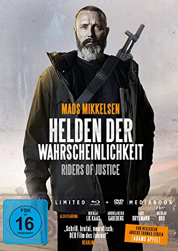 Helden der Wahrscheinlichkeit - Riders of Justice - Limitiertes BD Mediabook samt FSK-Umleger (+ DVD) [Blu-ray] von Splendid Film/WVG