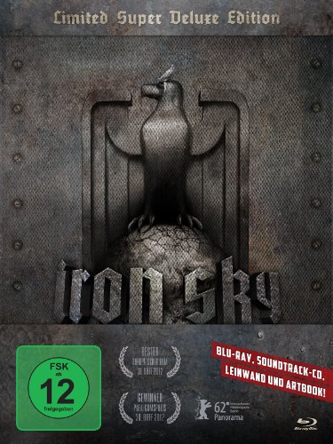 Iron Sky - Wir kommen in Frieden! (Limited Super Deluxe Edition inkl. A4-Rahmenleinwand + Soundtrack + Blu-Ray + Artbook) -exklusiv bei Amazon von Splendid Film/WVG