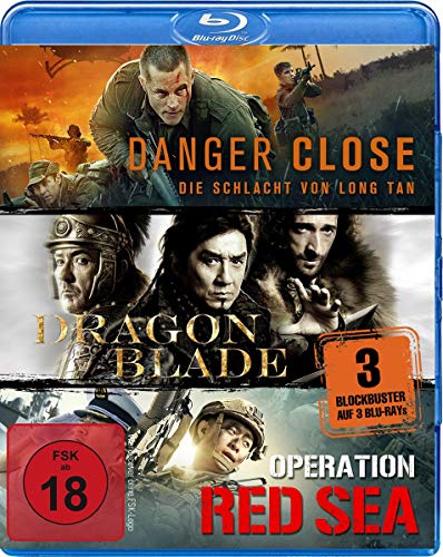 Kriegsfilm-Box: Danger Close, Dragon Blade & Operation Red Sea [Blu-ray] von Splendid Film/WVG