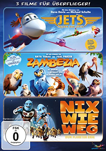 Überflieger-Box - Zambezia, Jets, Nix wie weg [3 DVDs] von Splendid Film/WVG