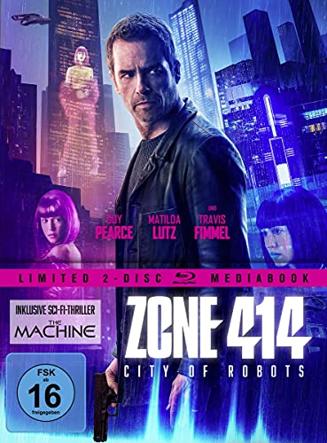 Zone 414 - City of Robots LTD. - Limitiertes 2-BD-Mediabook samt FSK-Umleger [Blu-ray] von Splendid Film/WVG