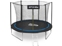 Spokey Gartentrampolin Jumper mit Innennetz 8 FT 244 cm blau von Spokey