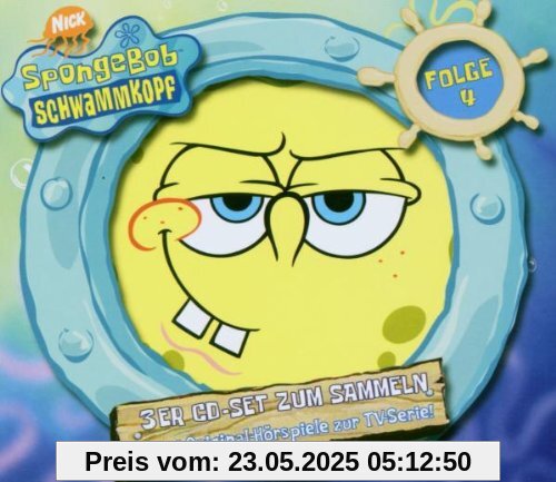 Spongebob Schwammkopf (4) 3er Hörspiel-Set Z.Sammeln von SpongeBob Schwammkopf