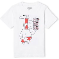 Spongebob Squarepants Patrick Munching Krabby Patties Kids' T-Shirt - White - 11-12 Jahre von Spongebob Squarepants