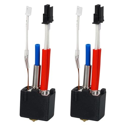 Sporgo 2 Stück Kobra 2 Hotend: 3D Drucker Extruder V5 J-Head Druckkopf for Anycubic Kobra 2 Pro/Kobra 2 Neo/Kobra 2 Max/Kobra 2 Plus/Kobra 2, 3D Printer Hotend Accessories (Kobra 2) von Sporgo