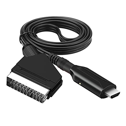 Sporgo SCART zu HDMI Kabel, Adapter SCART auf HDMI, All in One SCART zu HDMI Konverter, Video Audio Wandler SCART auf 1080p/720p HDMI mit HDMI Kabel für HDTV STB VHS Xbox PS3 Sky DVD Blu-ray usw Sporgo SCART zu HDMI Kabel, Adapter SCART auf HDMI, All in One SCART zu HDMI Konverter, Video Audio Wandler SCART auf 1080p/720p HDMI mit HDMI Kabel für HDTV STB VHS Xbox PS3 Sky DVD Blu-ray usw von Sporgo