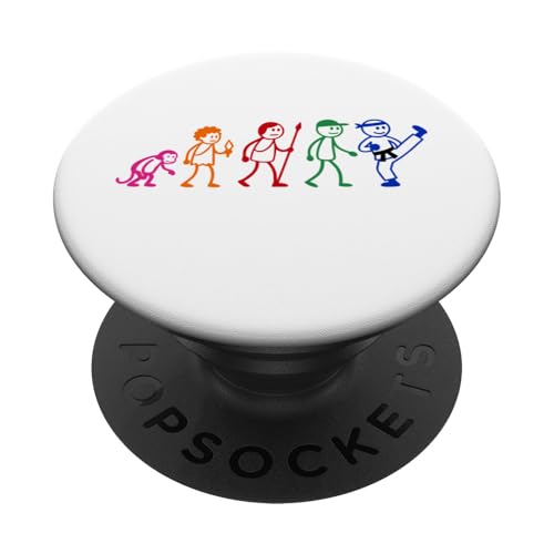 Evolution Taekwondo Aikido Karate Kung-Fu Sport Taekwondo PopSockets Klebender PopGrip Evolution Taekwondo Aikido Karate Kung-Fu Sport Taekwondo PopSockets Klebender PopGrip von Sport Training Taekwondo Karate Zubehör Geschenke