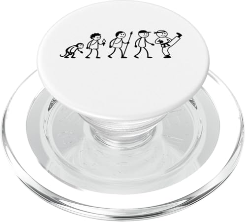 Evolution Taekwondo Aikido Karate Kung-Fu Sport Taekwondo PopSockets PopGrip für MagSafe von Sport Training Taekwondo Karate Zubehör Geschenke
