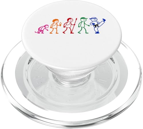 Evolution Taekwondo Aikido Karate Kung-Fu Sport Taekwondo PopSockets PopGrip für MagSafe Evolution Taekwondo Aikido Karate Kung-Fu Sport Taekwondo PopSockets PopGrip für MagSafe von Sport Training Taekwondo Karate Zubehör Geschenke