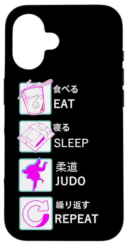 Judo Jiu-Jitsu Judoka EAT SLEEP JUDO Hülle für iPhone 16 Judo Jiu-Jitsu Judoka EAT SLEEP JUDO Hülle für iPhone 16 von Sport Training Taekwondo Karate Zubehör Geschenke