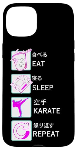 Karate Taekwondo Aikido Ju-Jutsu Kung-Fu EAT SLEEP KARATE Hülle für iPhone 15 Plus Karate Taekwondo Aikido Ju-Jutsu Kung-Fu EAT SLEEP KARATE Hülle für iPhone 15 Plus von Sport Training Taekwondo Karate Zubehör Geschenke