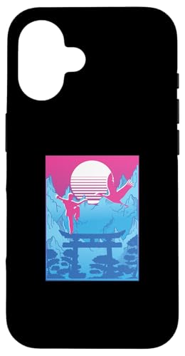 Karate Vaporwave Taekwondo Aikido Ju-Jutsu Kung-Fu Karate Hülle für iPhone 16 Karate Vaporwave Taekwondo Aikido Ju-Jutsu Kung-Fu Karate Hülle für iPhone 16 von Sport Training Taekwondo Karate Zubehör Geschenke